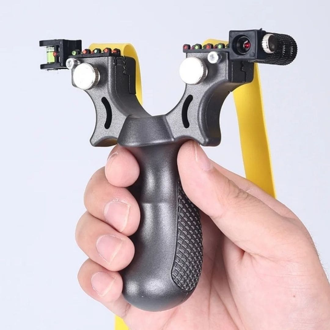 Lance-pierres de précision à viseur laser