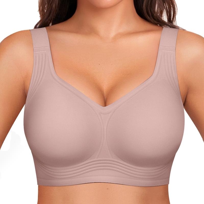 Soutien-gorge gainant et sculptant sans armature