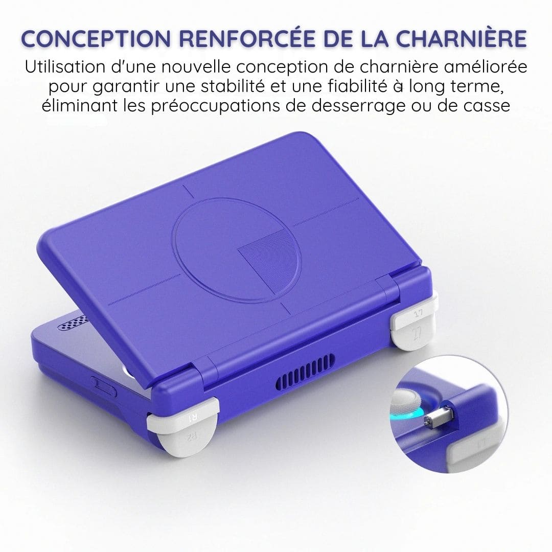 Console de jeu rétro portable pliable