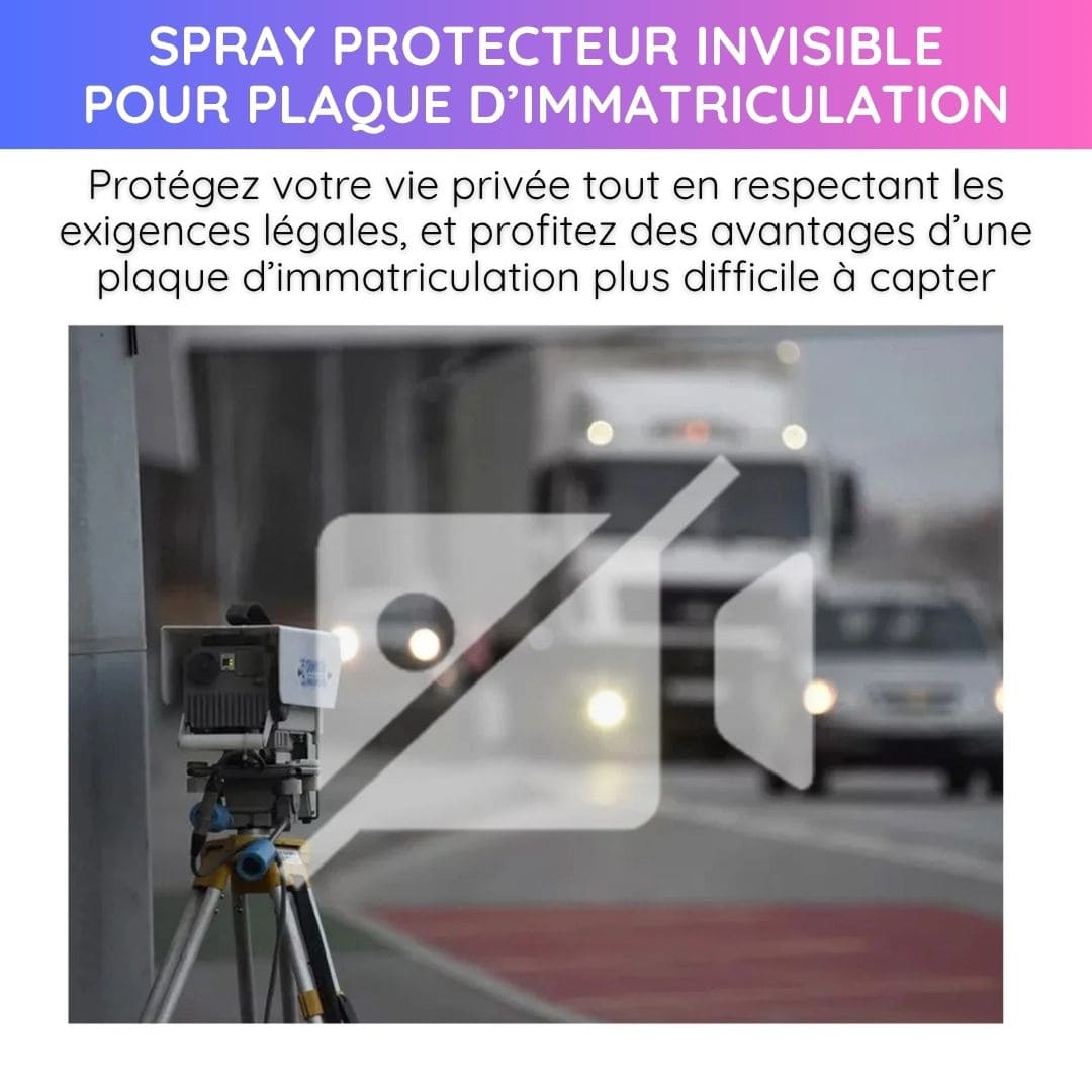 Spray réfléchissant Anti-flashs et Radars