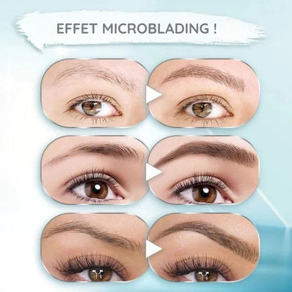 Crayon de tatouage 3D waterproof à 4 pointes pour microblading