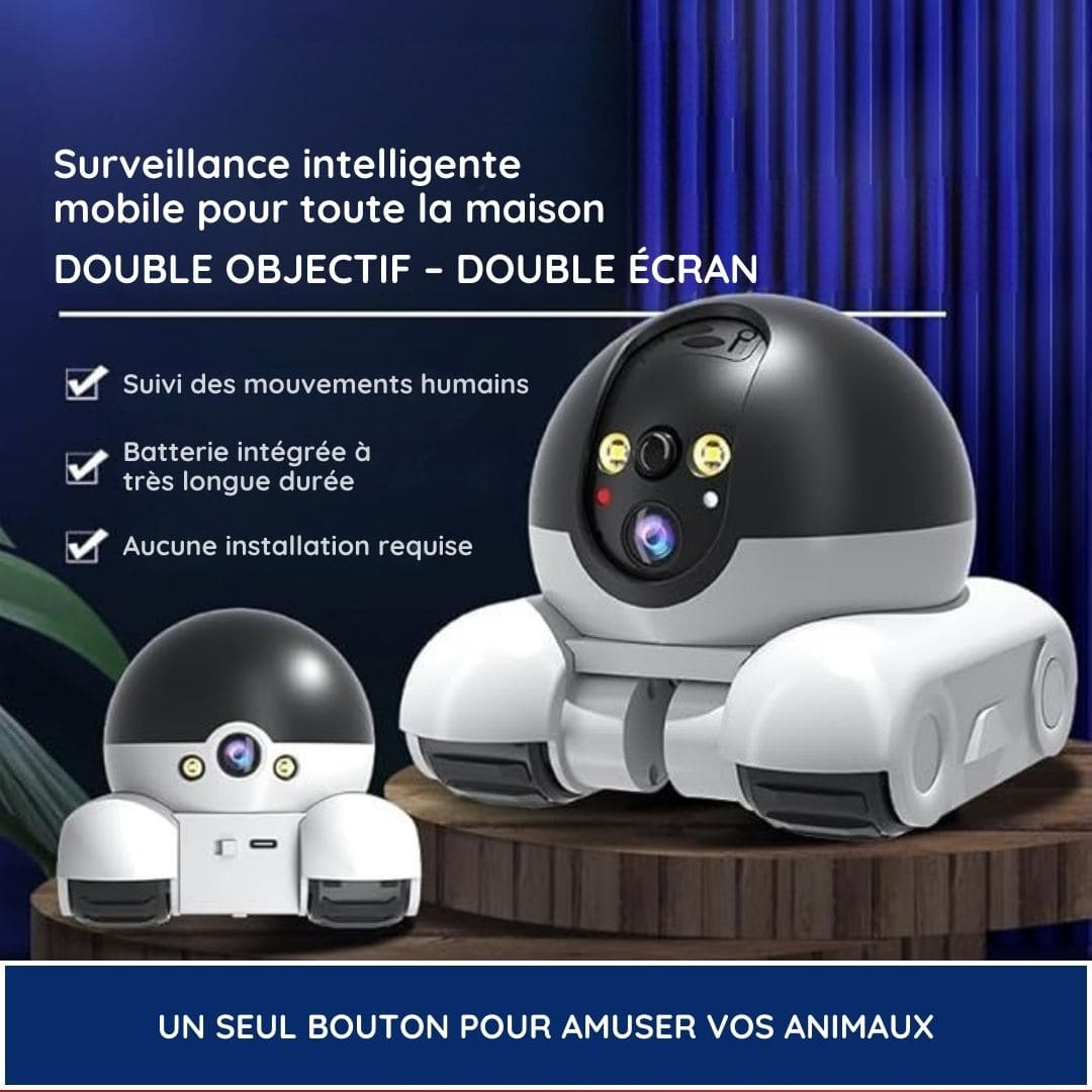 BotSurvey™ le robot caméra de surveillance mobile pour la maison