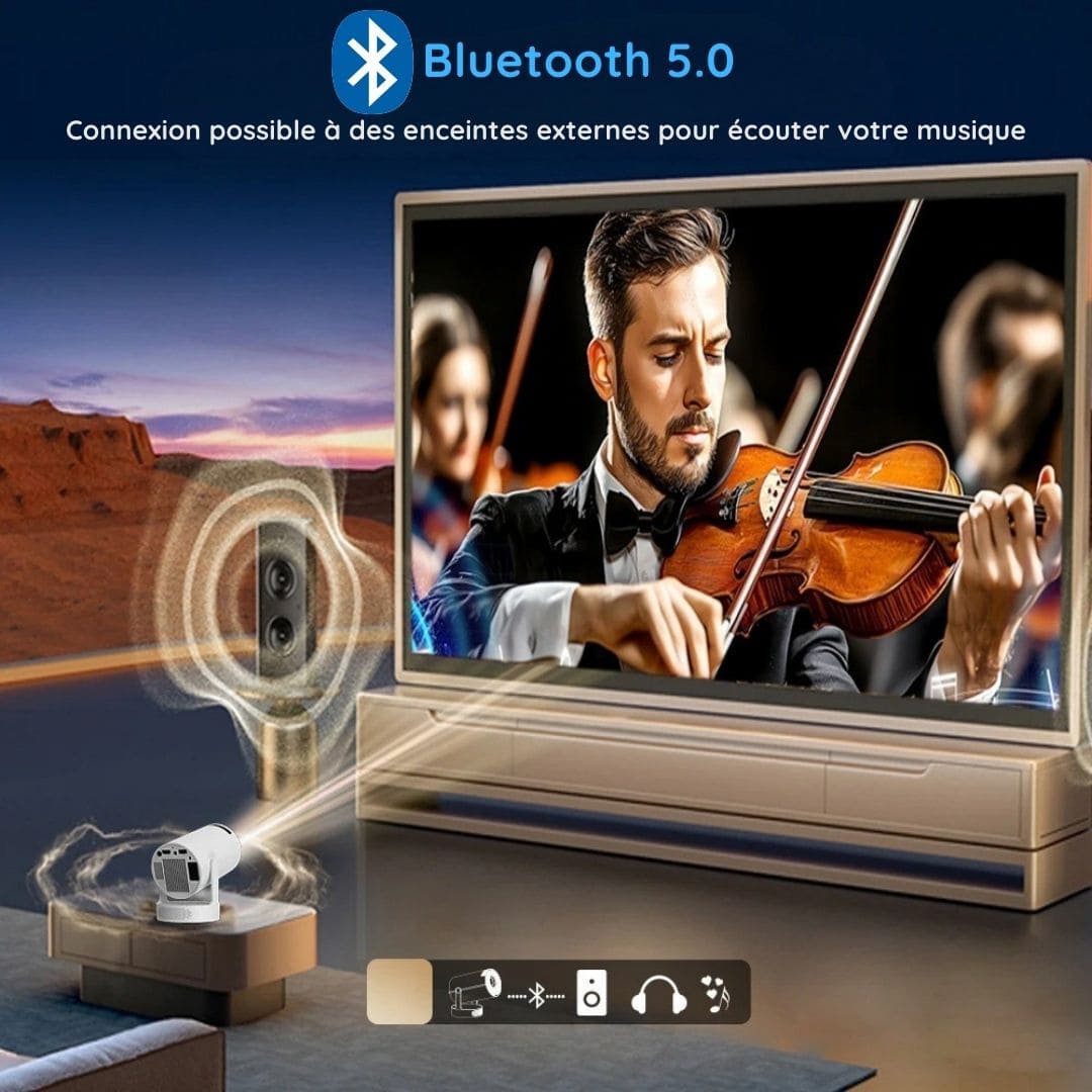 Projecteur Home Cinéma Haute Résolution