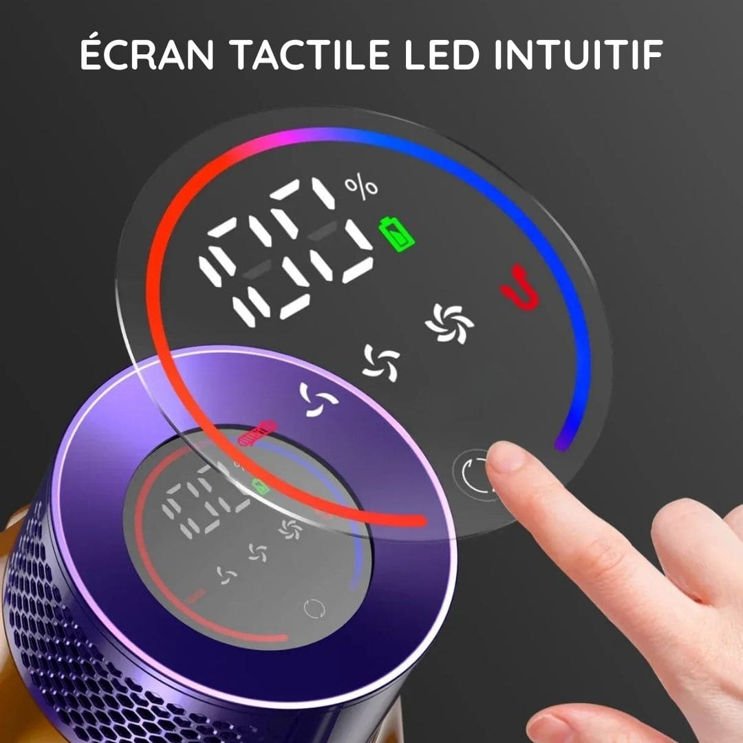 Aspirateur balai 140W sans fil multifonction