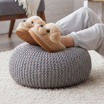 Chaussons Chien Ultra Doux – Confort & Chaleur à la Maison