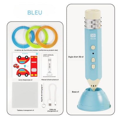 Stylo d'art 3D intelligent pour enfants