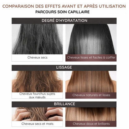 Crème cheveux professionnelle - Lissante & nourrissante
