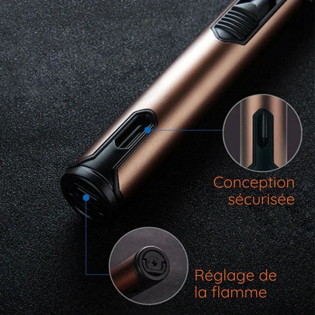 Briquet électronique rechargeable à flamme plasma