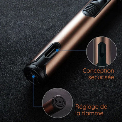 Briquet électronique rechargeable à flamme plasma
