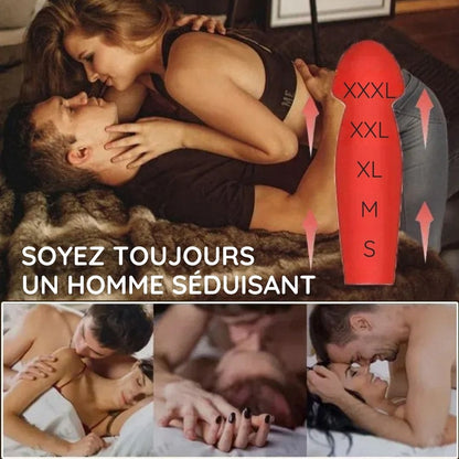 Anneau vibrant électrique de stimulation masculine