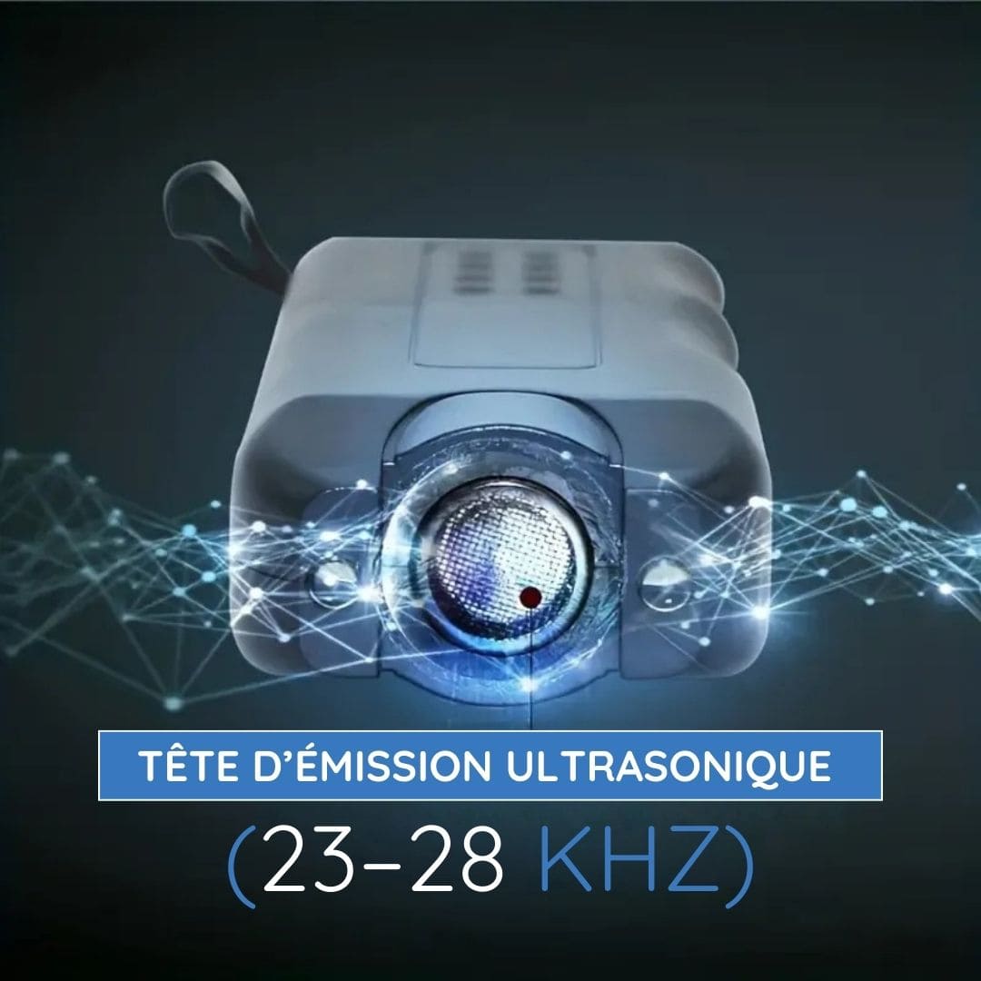 Dispositif ultrasonique de correction comportementale pour chien