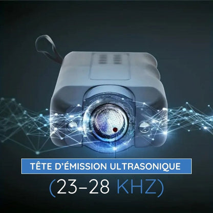 Dispositif ultrasonique de correction comportementale pour chien