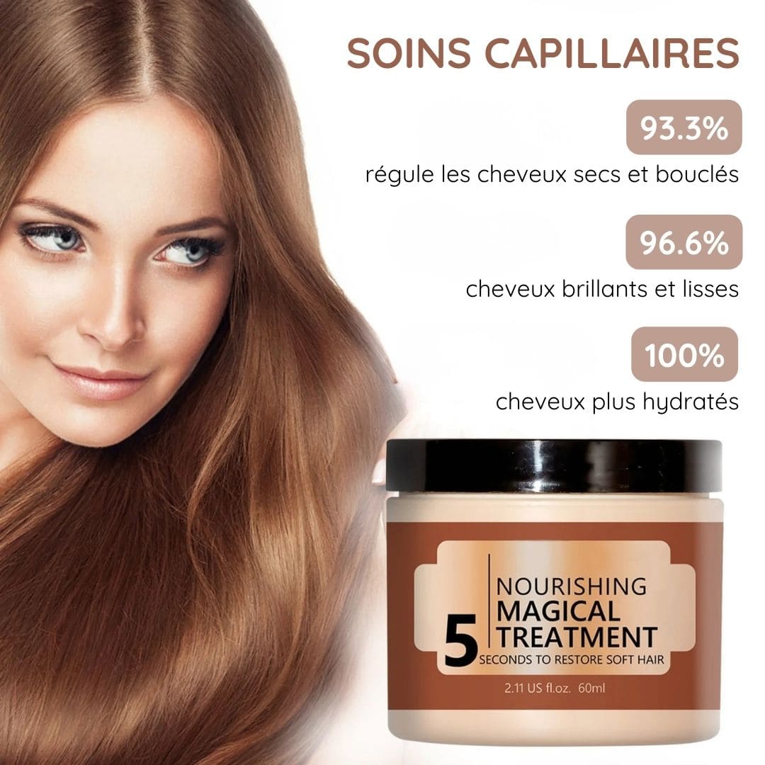 Crème cheveux professionnelle - Lissante & nourrissante
