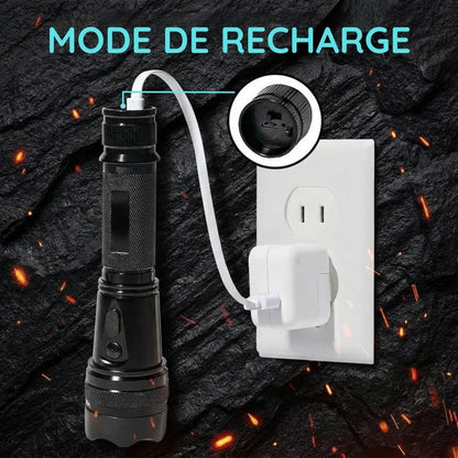 Lampe de poche de défense - Décharge électrique haute intensité