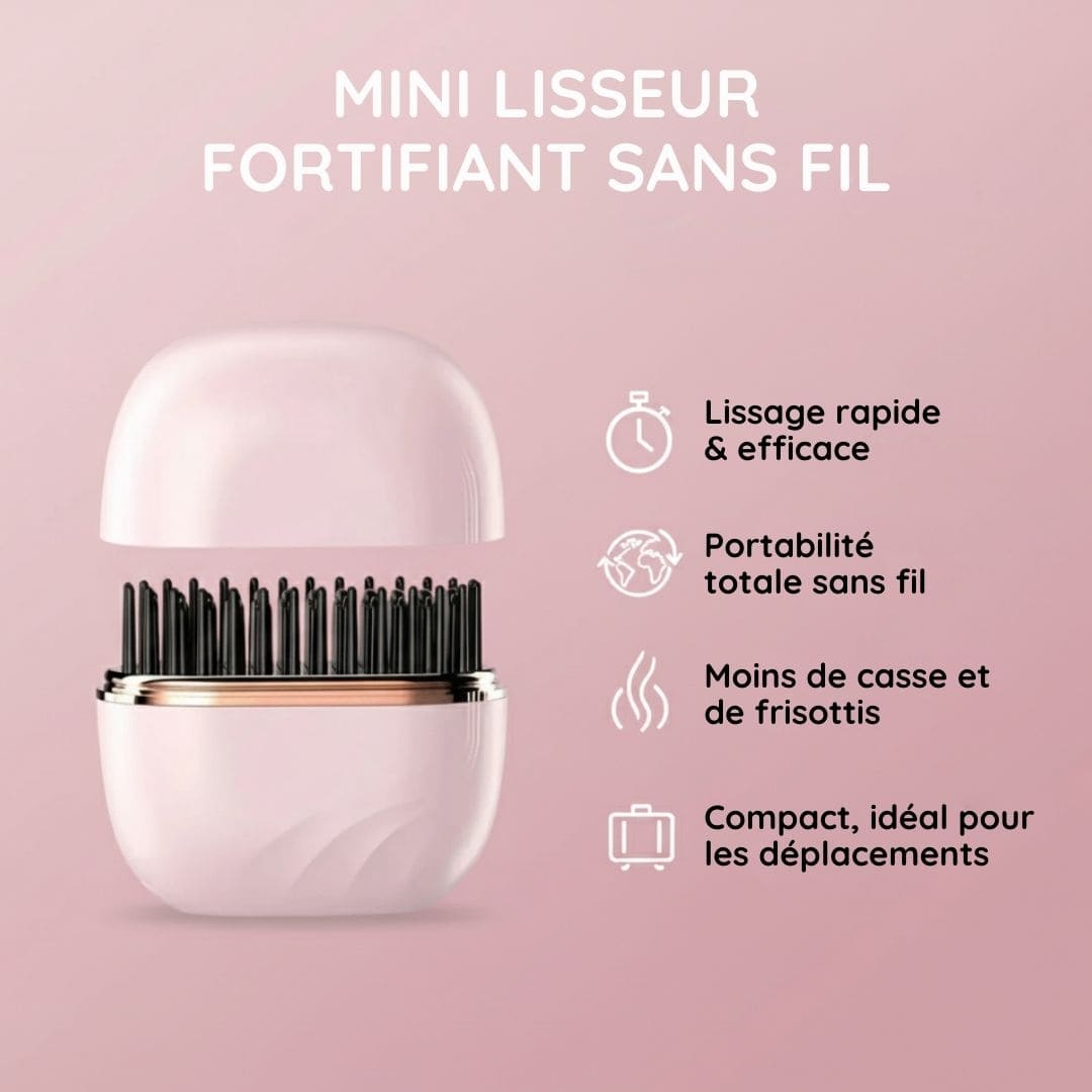 Mini lisseur fortifiant sans fil