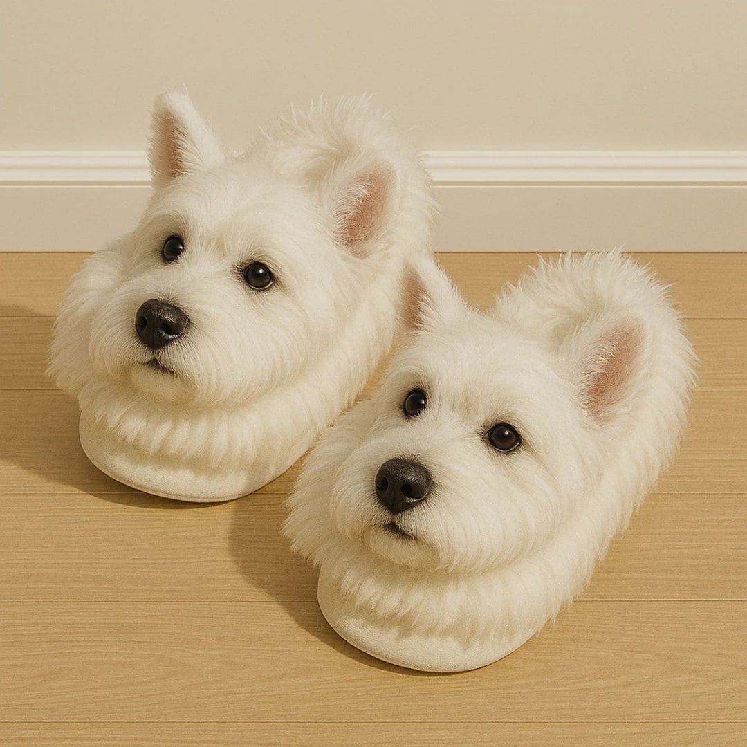 Chaussons Chien Ultra Doux – Confort & Chaleur à la Maison