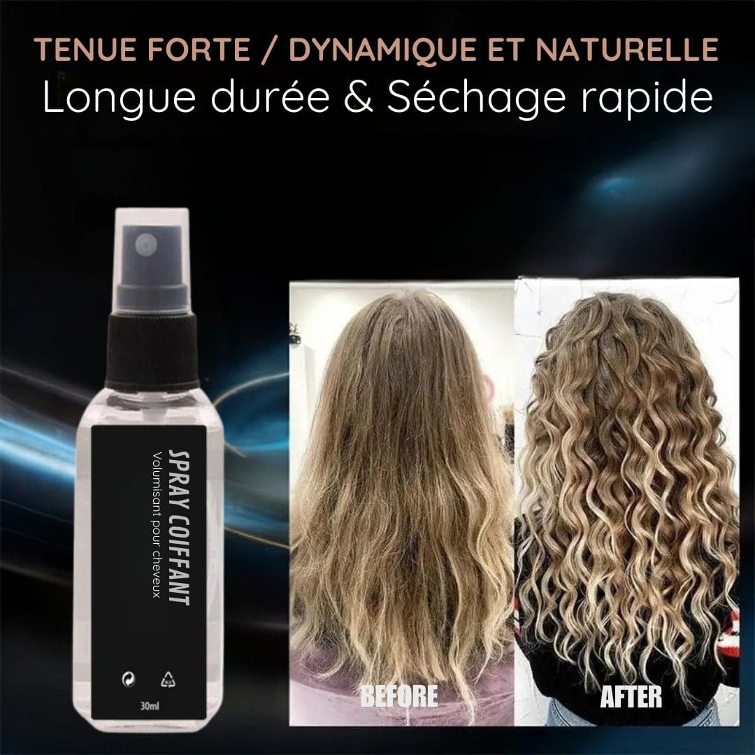 Spray coiffant volumisant pour cheveux