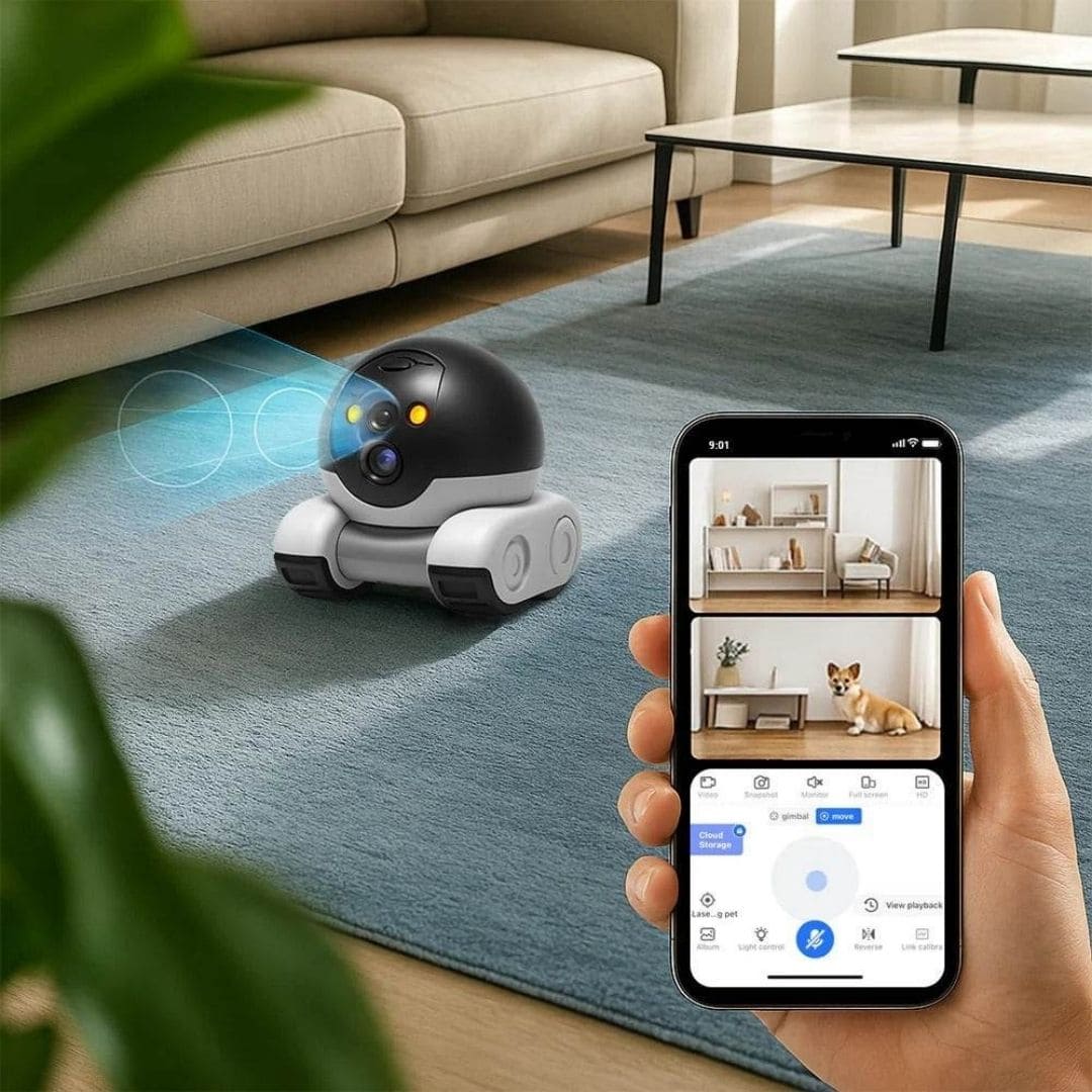 BotSurvey™ le robot caméra de surveillance mobile pour la maison