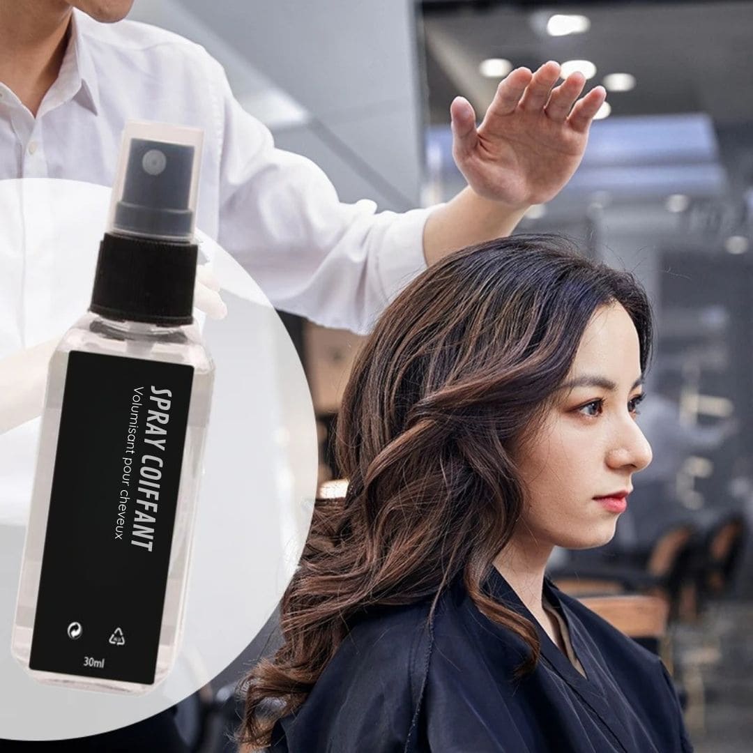 Spray coiffant volumisant pour cheveux
