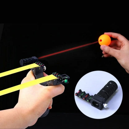 Lance-pierres de précision à viseur laser