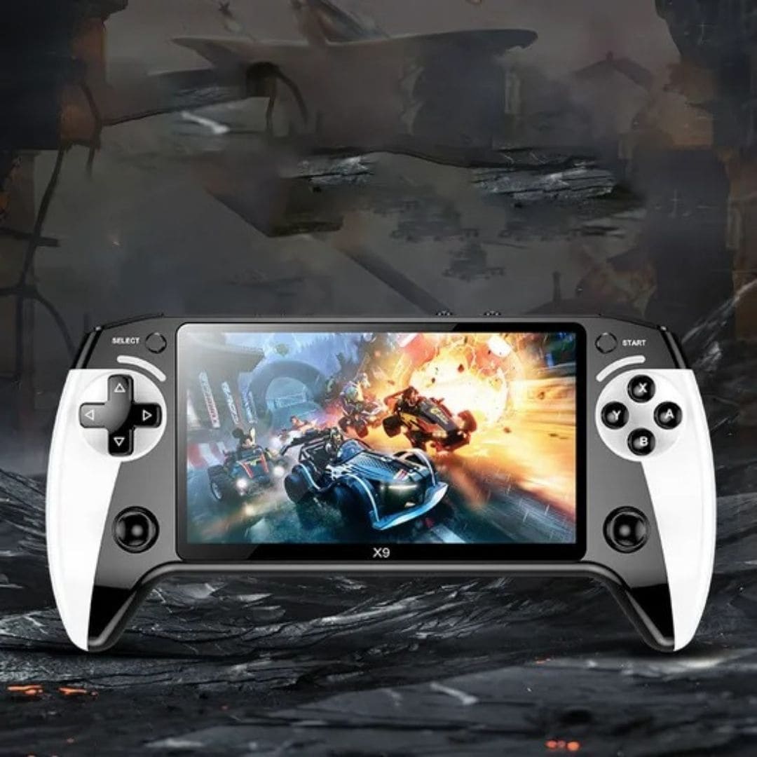 Console de jeux rétro portable X9 (+5.000 jeux inclus)