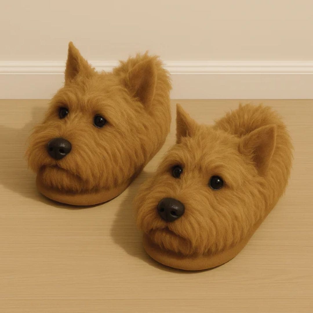 Chaussons Chien Ultra Doux – Confort & Chaleur à la Maison