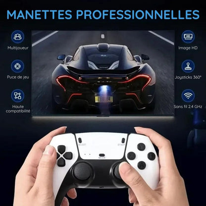 Console de jeu portable M15 - 128 Go (+50.000 jeux)