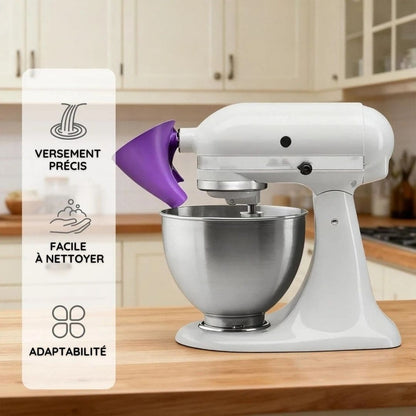 Entonnoir à farine pour robot pâtissier