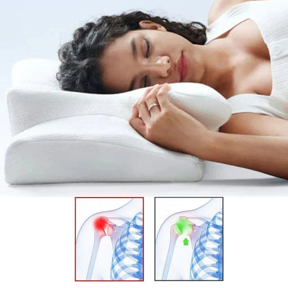 Oreiller de soutien ergonomique à mémoire de forme
