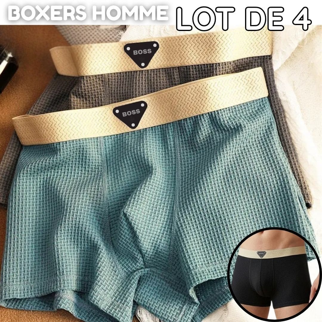 Boxers Homme | Lot de 4