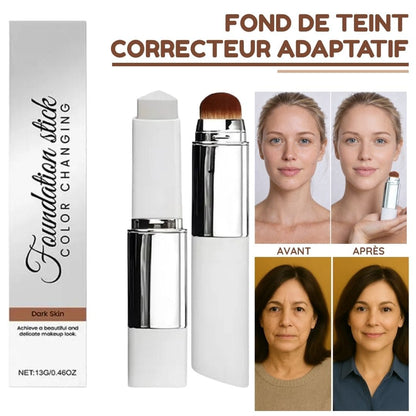 Fond de teint correcteur adaptatif