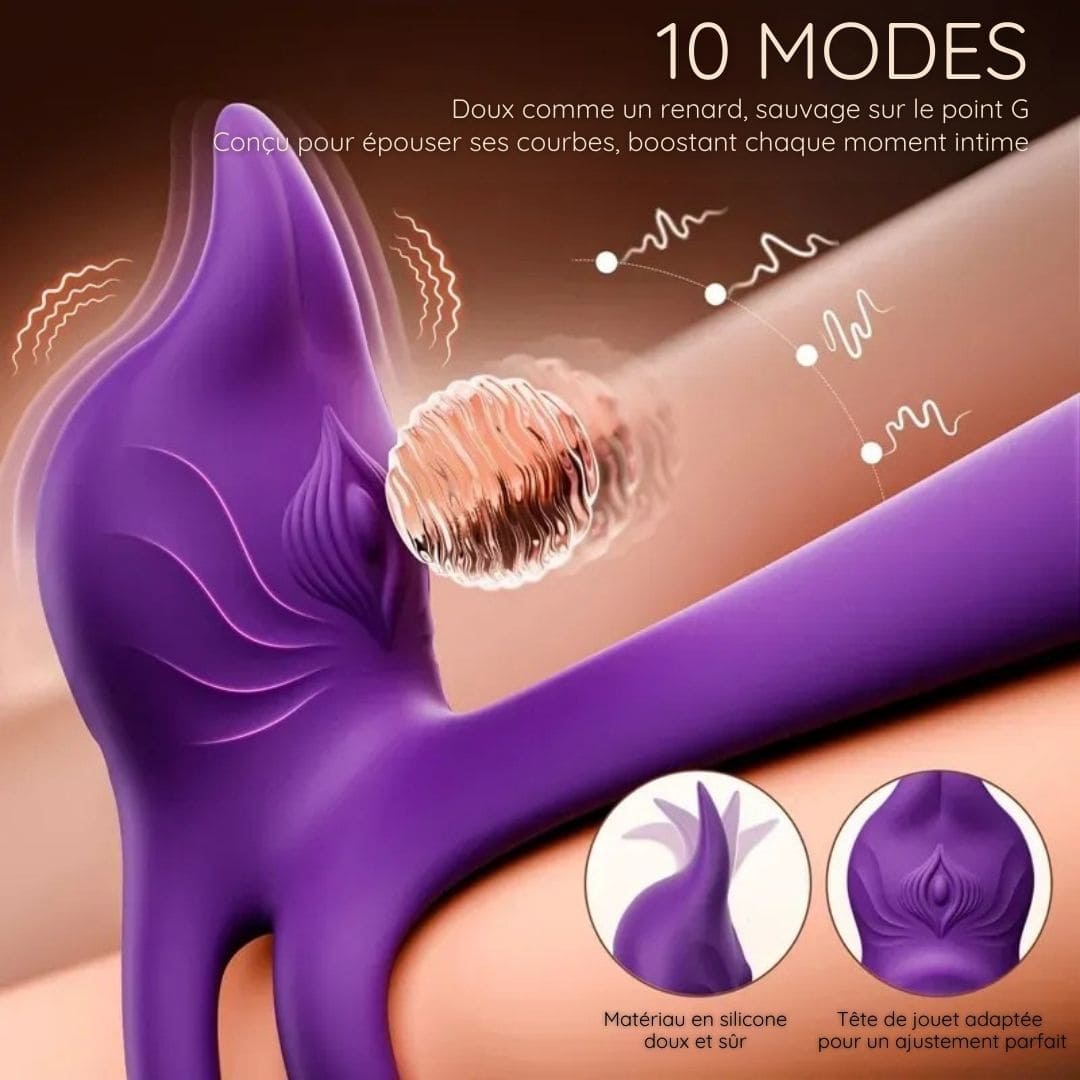 Sextoy vibrant en silicone