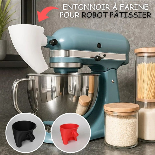 Entonnoir à farine pour robot pâtissier