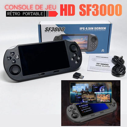 Console de jeux portable rétro HD SF3000 (+20.000 jeux)