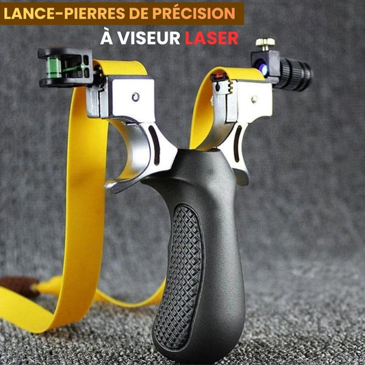 Lance-pierres de précision à viseur laser