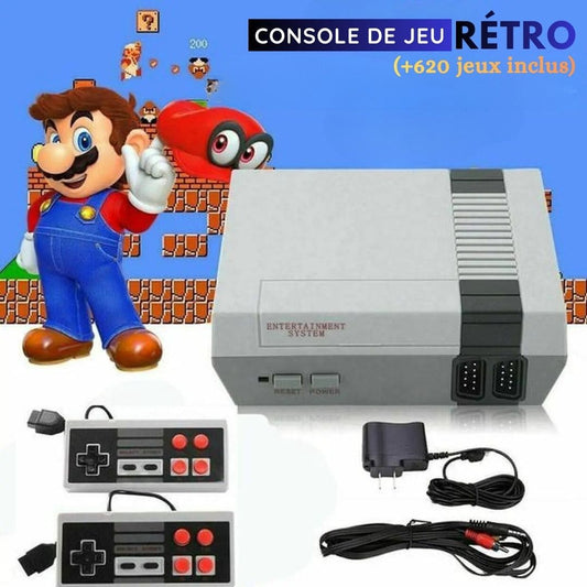 Console de jeu rétro (+620 jeux inclus)
