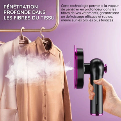 Mini fer à repasser portable compact et moderne