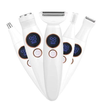 Rasoir électrique féminin - Épilation douce et sécurisée