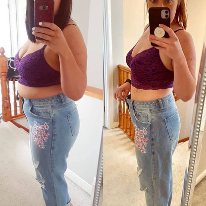 Stepper fitness avec poignées élastiques