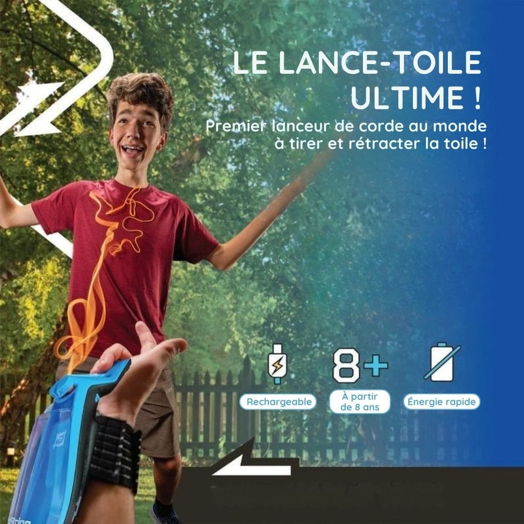 Aracna™ - Jouet interactif rechargeable qui tire des toiles