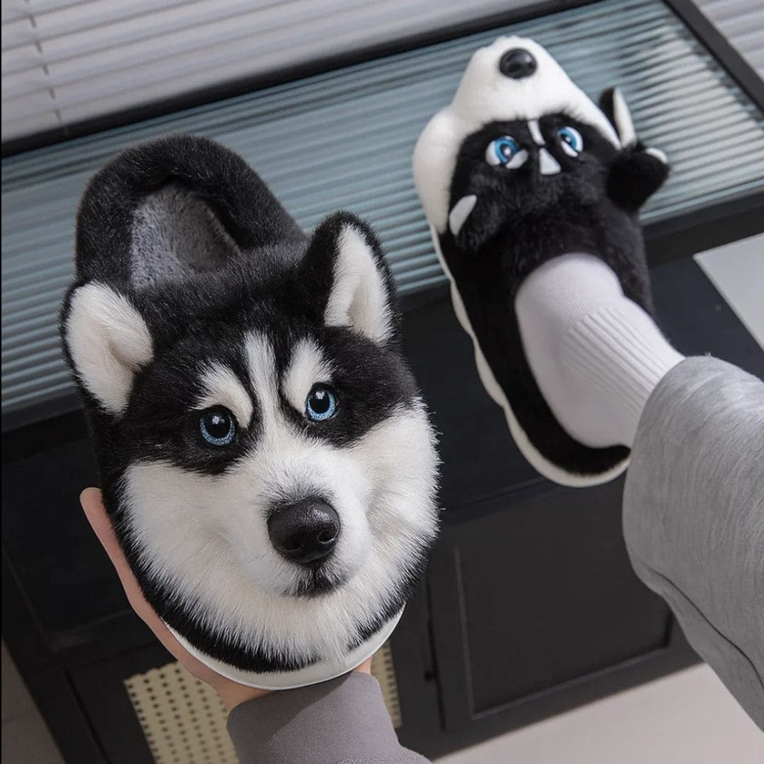 Chaussons Chien Ultra Doux – Confort & Chaleur à la Maison