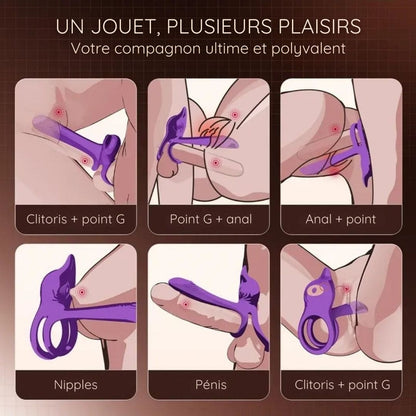 Sextoy vibrant en silicone