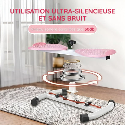 Mini stepper de fitness avec cordes de résistance intégrées