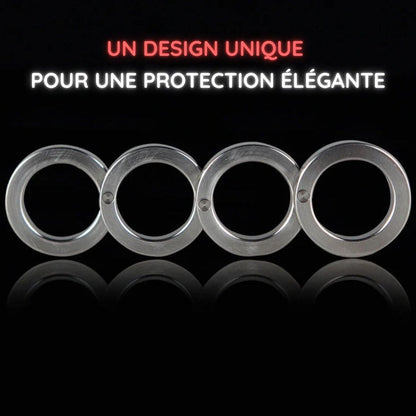 Anneaux articulés multi-doigts type poing américain