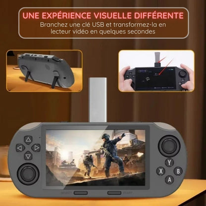 Console de jeux portable rétro HD SF3000 (+20.000 jeux)