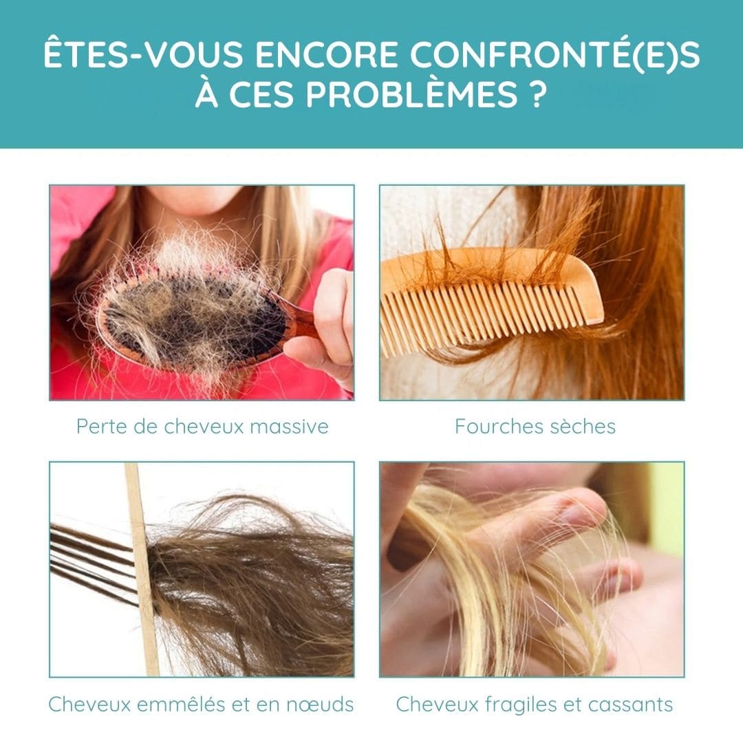 Crème lissante pour cheveux à la soie et à la kératine