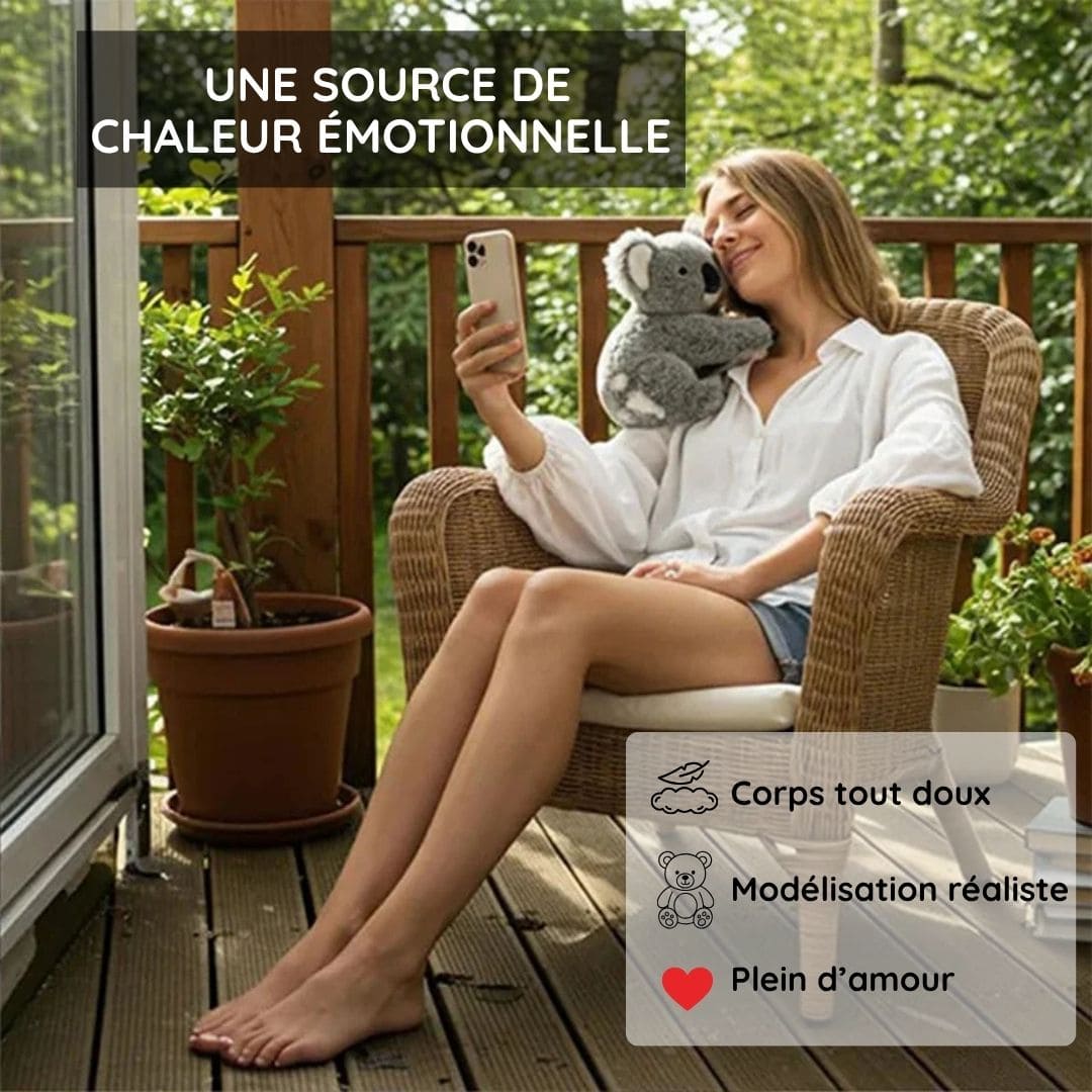 Peluche Apaisante – Compagnon câlin pour petits et grands