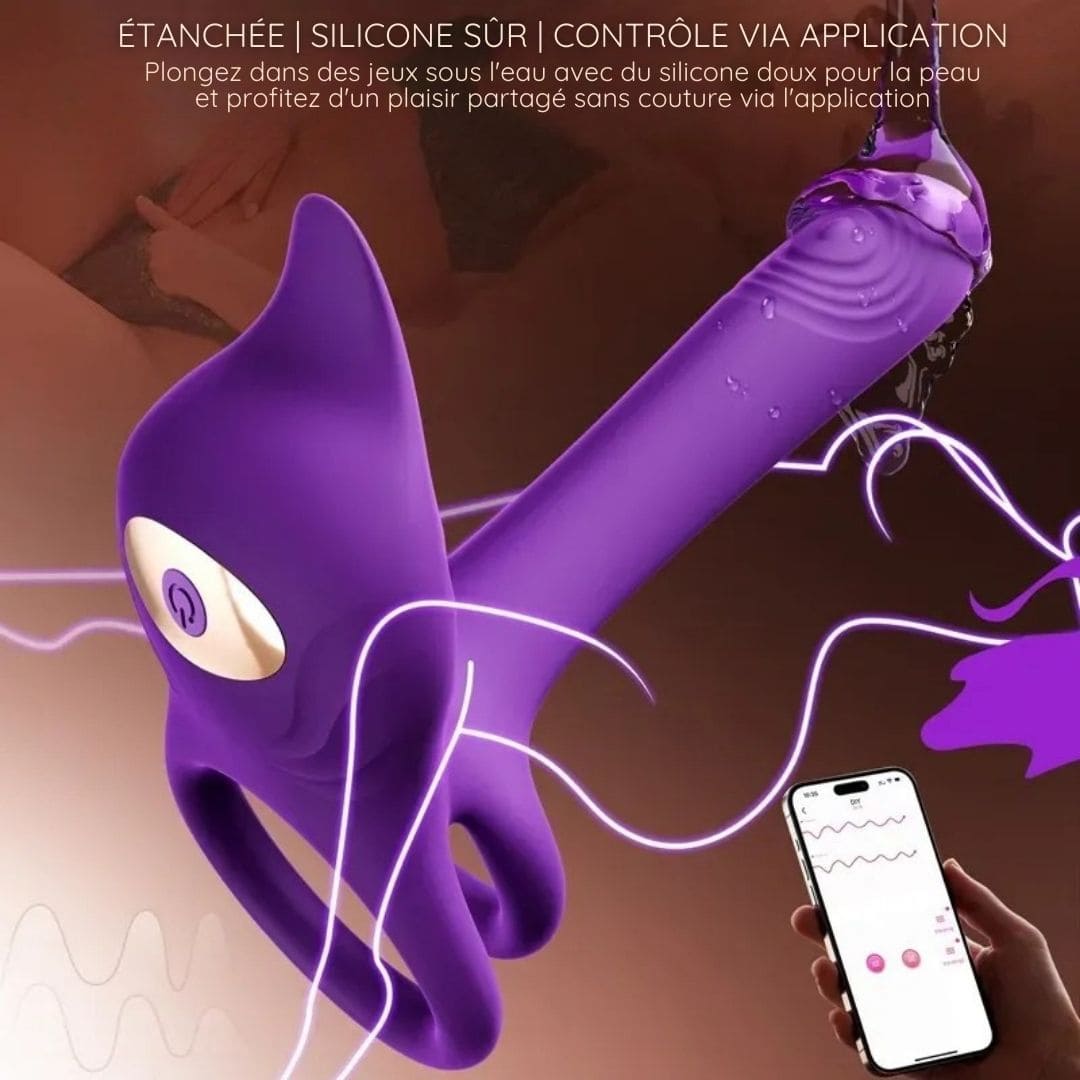 Sextoy vibrant en silicone