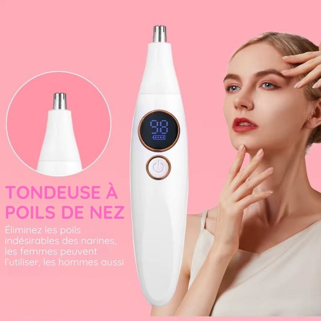 Rasoir électrique féminin - Épilation douce et sécurisée