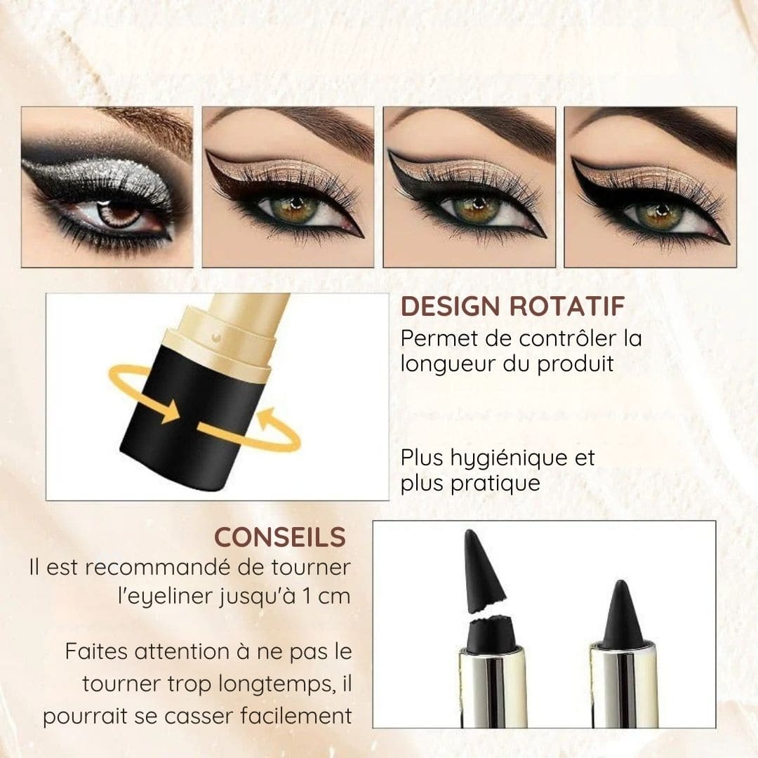 Eyeliner gel waterproof longue tenue